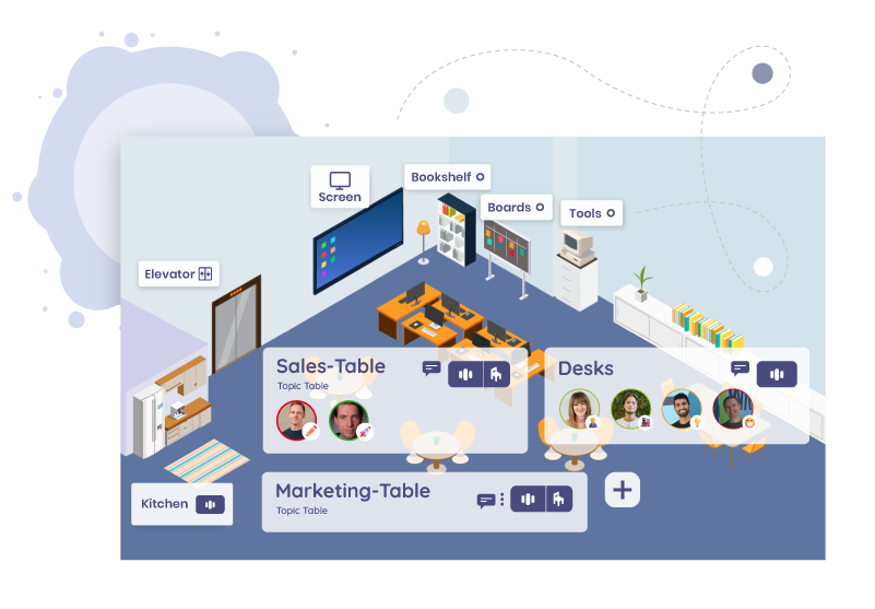 Collaboration in Digital Office in Microsoft Teams